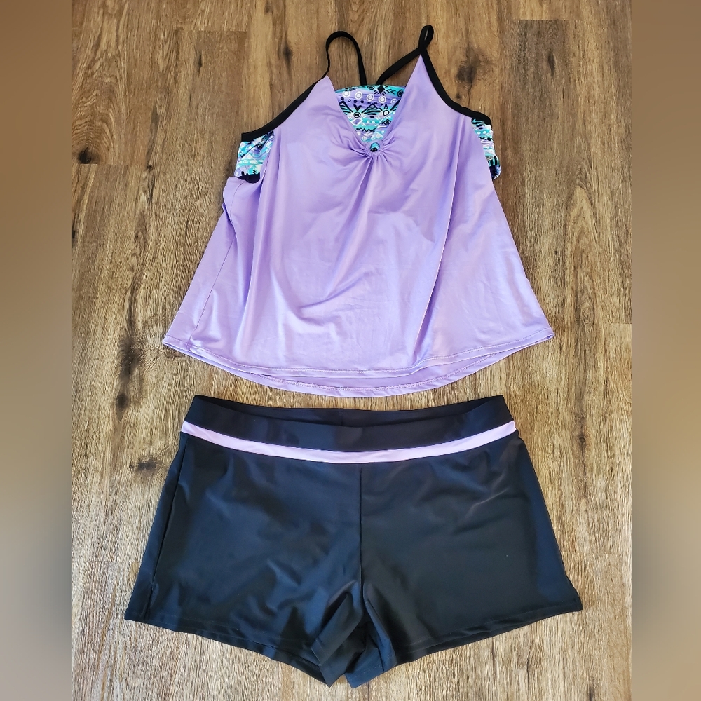 ZeroXposur Tankini Swimsuit XXL 18